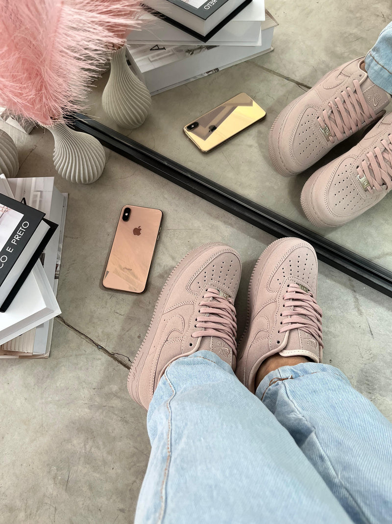 Nike Air Force Linha Luxo Flamingo