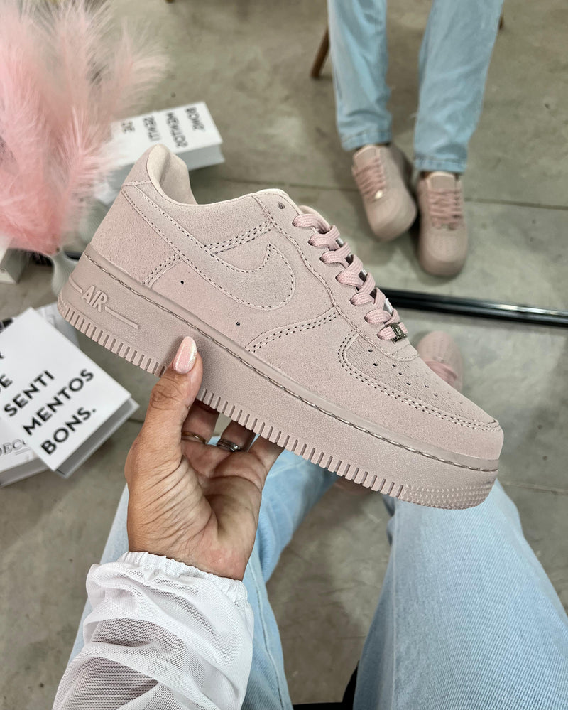 Nike Air Force Linha Luxo Flamingo