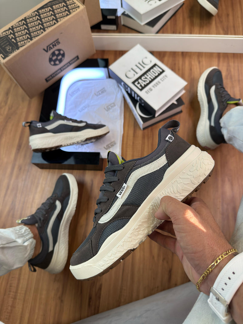 Vans Neo Camurça – Grafite e Branco