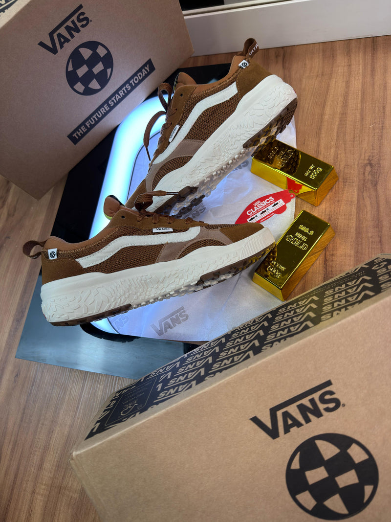 Vans Neo Camurça – Caramelo e Branco