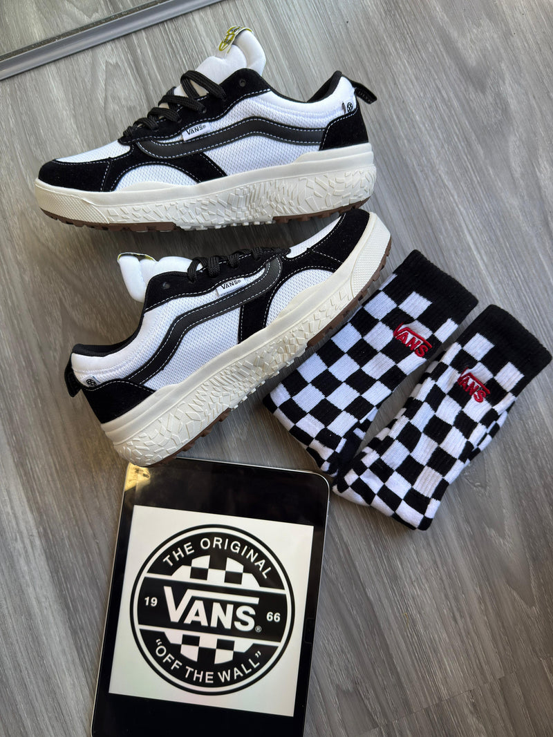 Vans Neo Camurça – Branco e Preto
